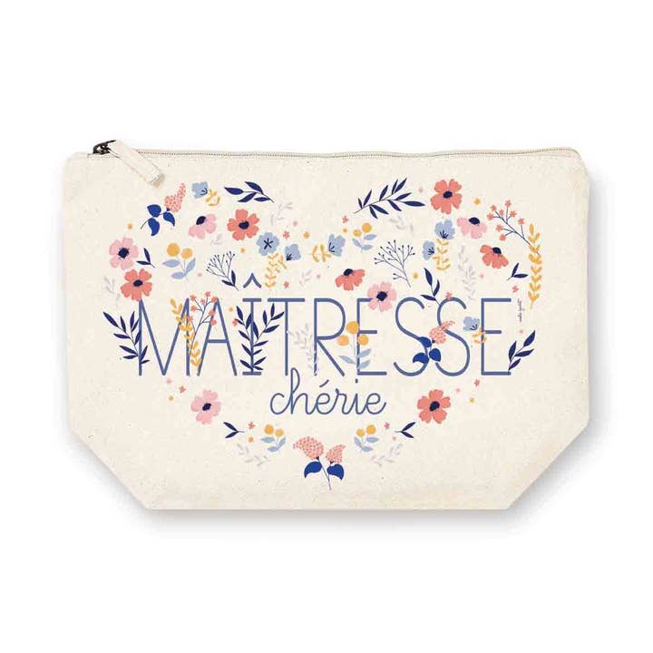 Estuche rectangular GM (28x20 cm) - Mistress Chérie para venta al por mayor de Hirondelle & Cie