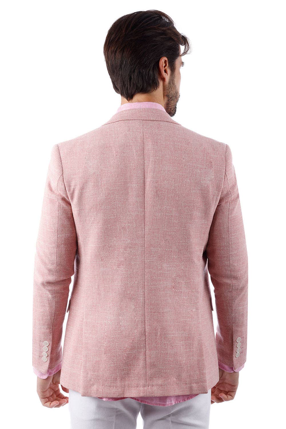 BARABAS - Wholesale Blazer - Men's - Men's Classic Tweed Pattern Notch Lapel Blazer 4BL3011