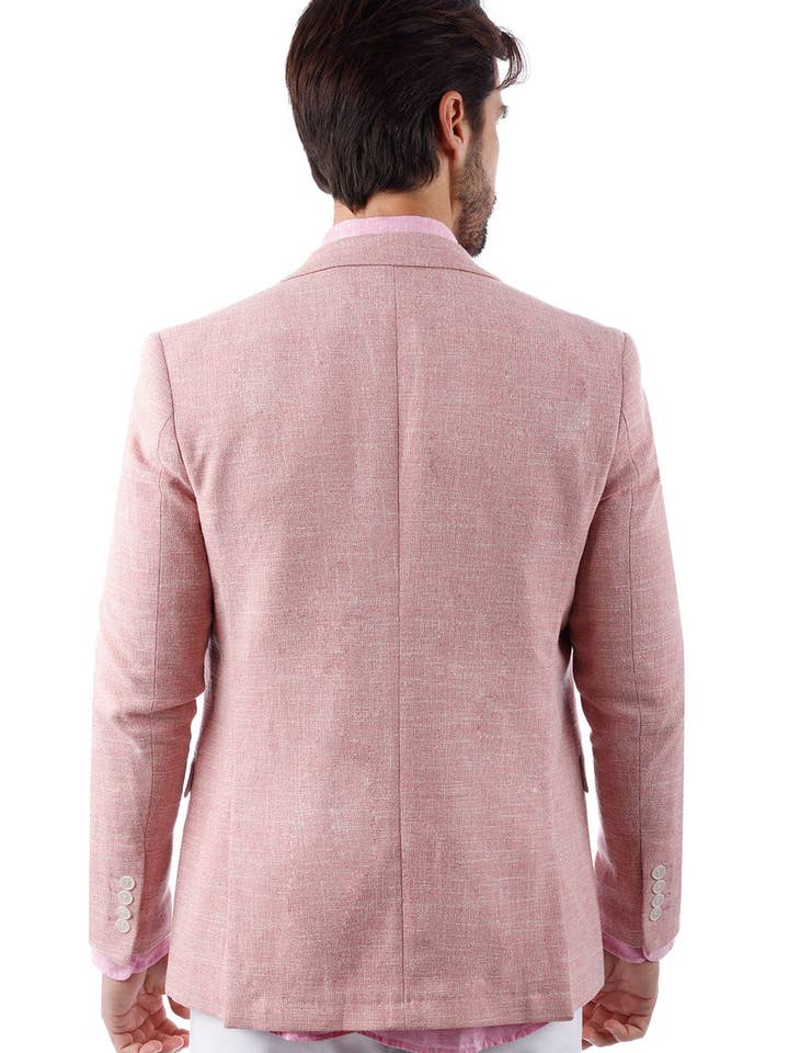 BARABAS - Wholesale Blazer - Men's - Men's Classic Tweed Pattern Notch Lapel Blazer 4BL3011