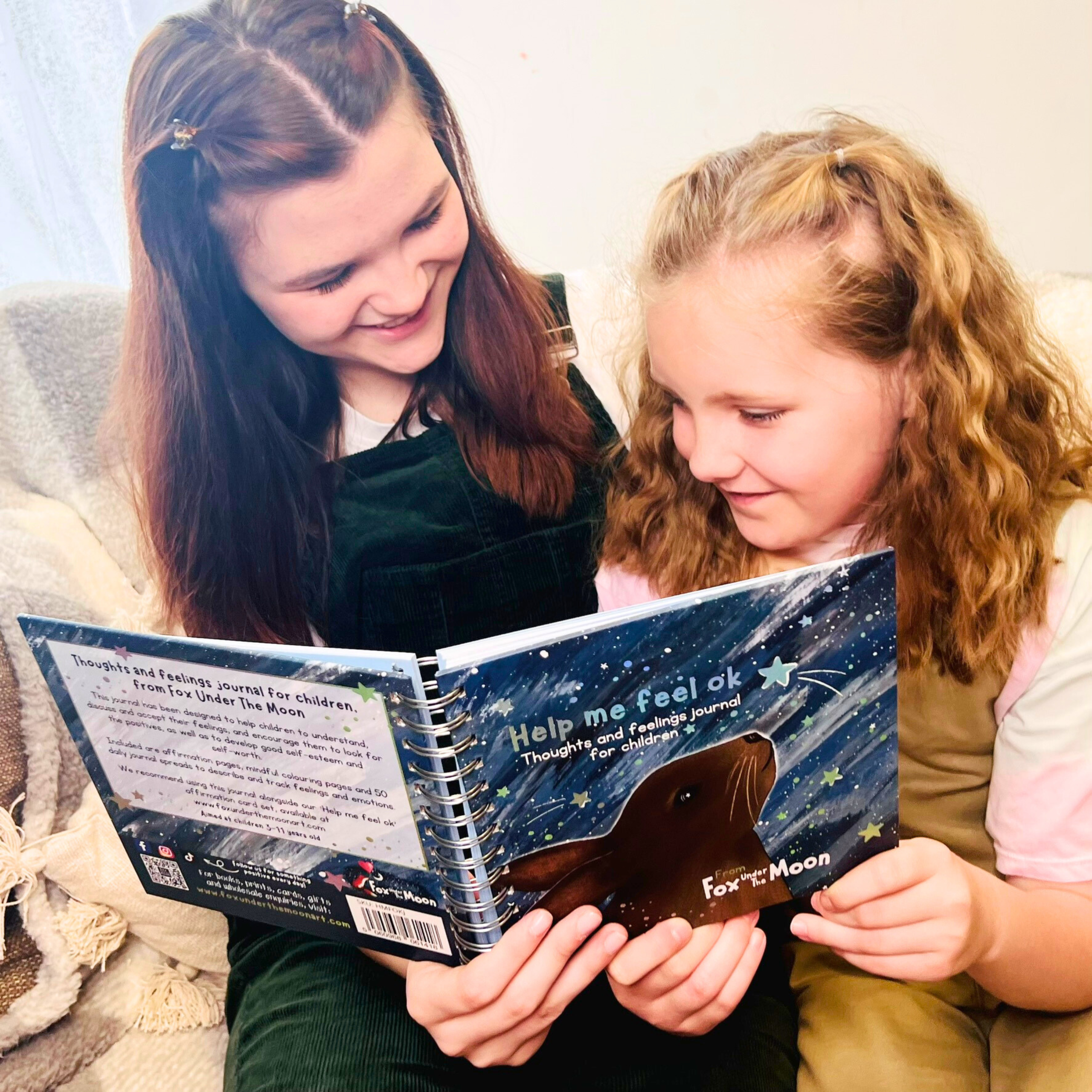 Fox Under The Moon - Wholesale Journal/Diary - Children's Journal for Feelings & Emotions8