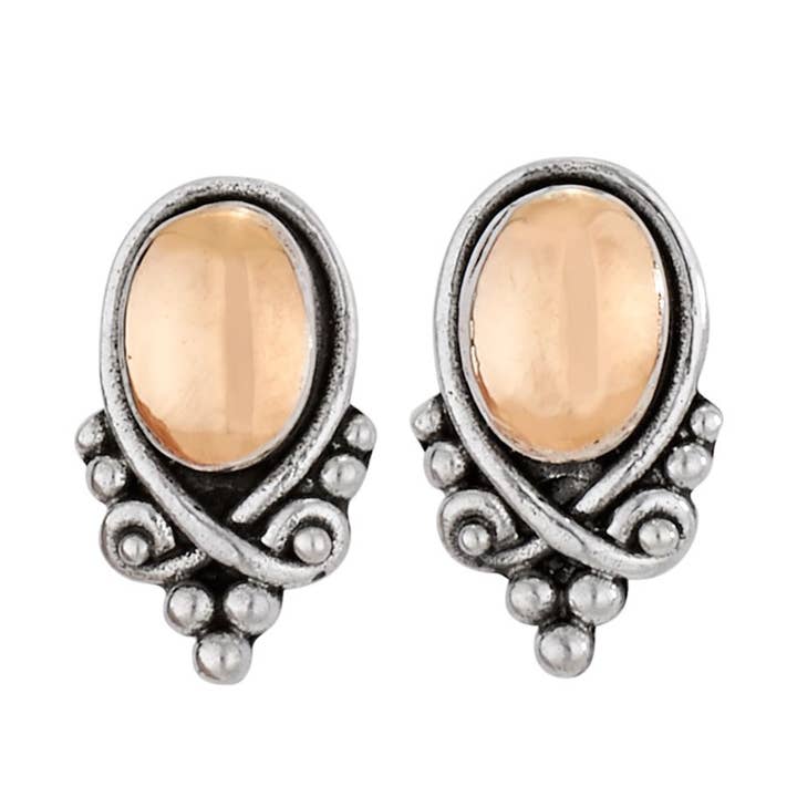 Golden Eye Sterling Silver Earrings for wholesale by Tiger Mountain Jewelry