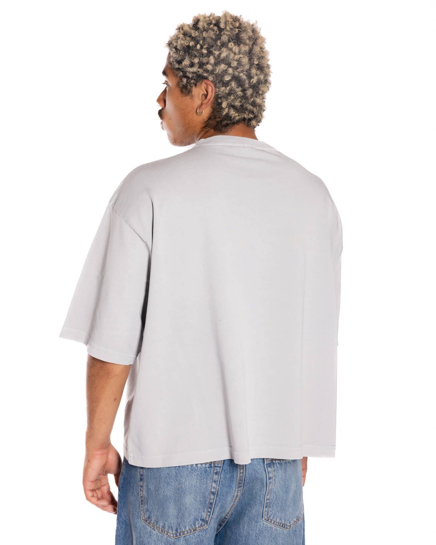 Generation XYZ - Wholesale T-Shirt - Men's - Premium Crop Boxy T-Shirt [HF-1510]6