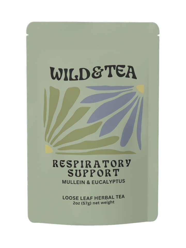 Respiratory Support Herbal Tea for wholesale by Wild & Tea