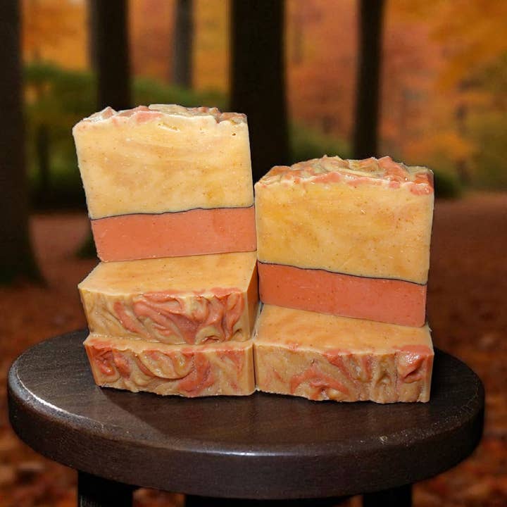 Amber Bath Co - Wholesale Bar Soap - Pumpkin Spice Goat's Milk Soap2