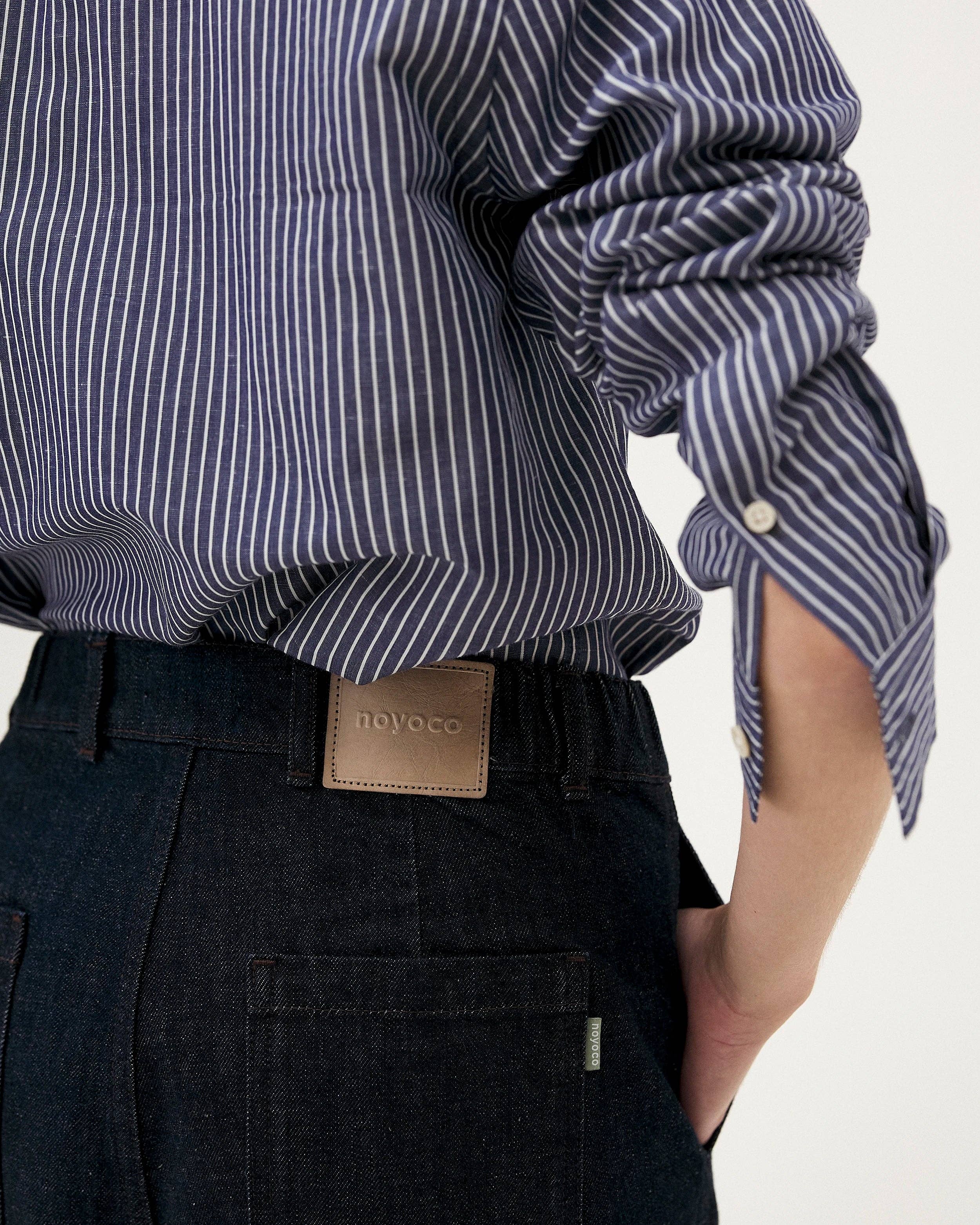 NOYOCO - Vente Jean – femme - Jean unisexe Calder Indigo9