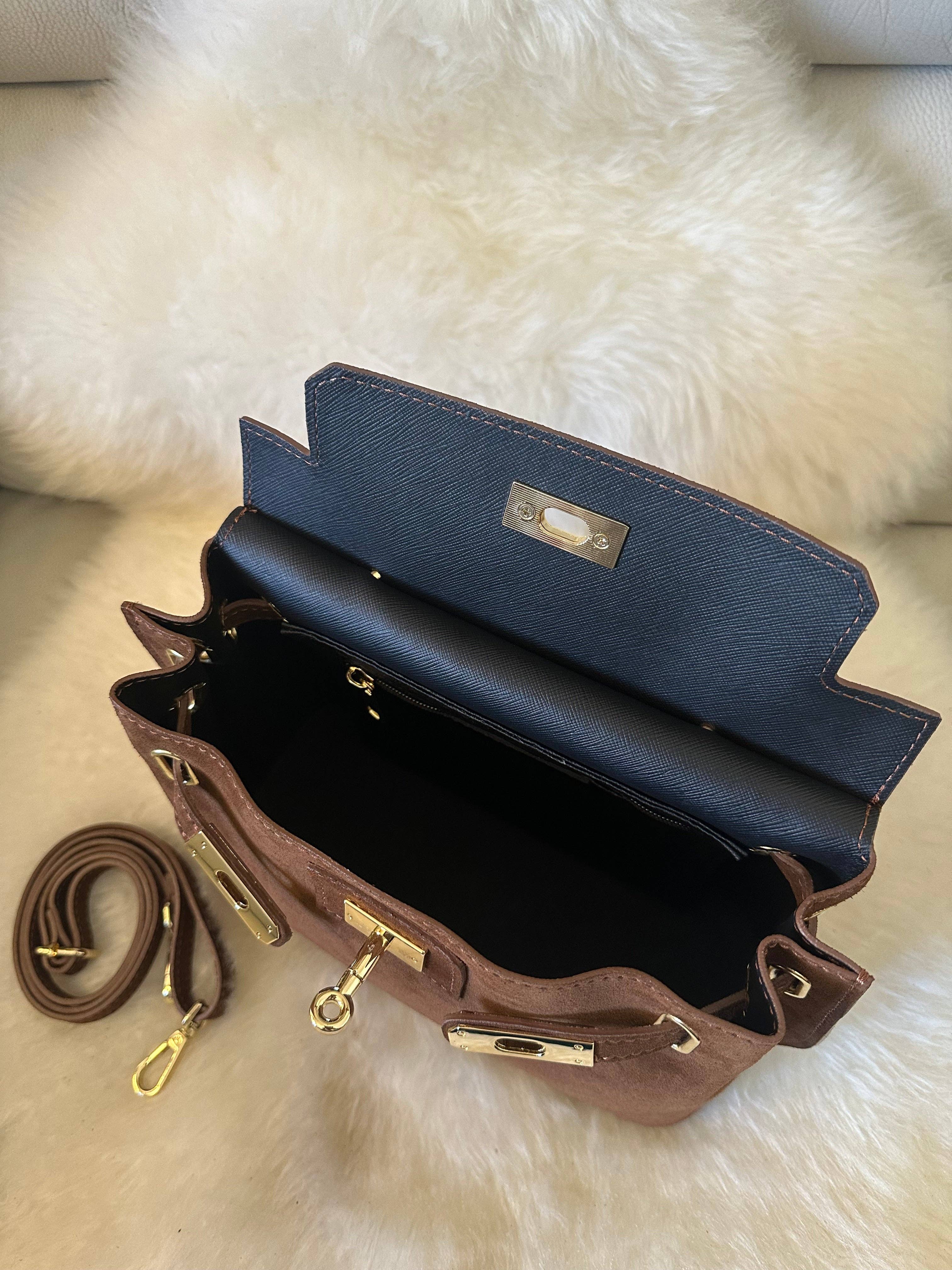 Zhade – wholesale Top handle bag – women's – CHLOE - Genuine suede leather4