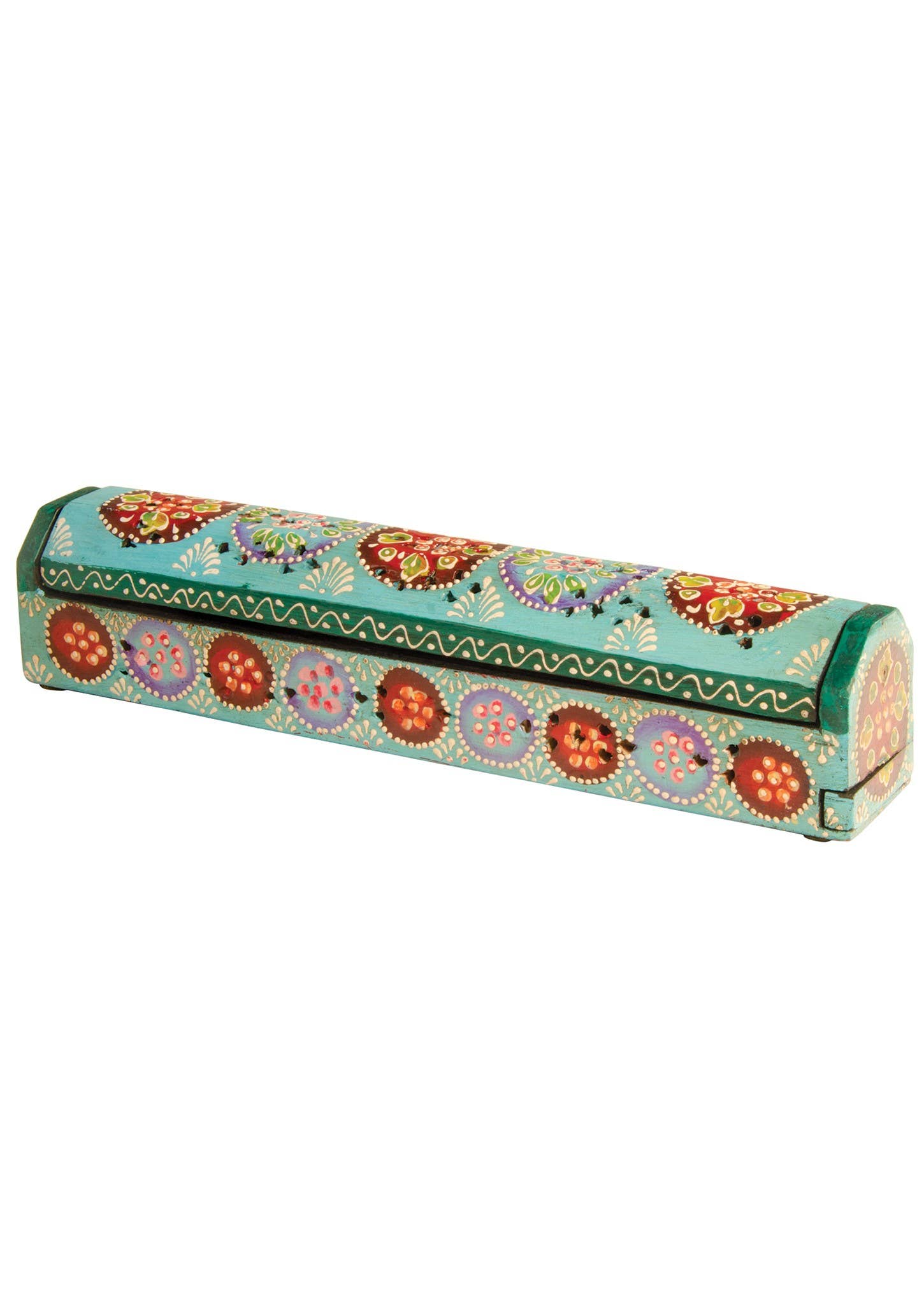 Namaste - Wholesale Incense Holder - Hand Painted Wooden Incense Box3