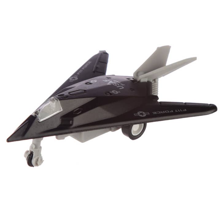 Puckator Ltd - Wholesale Toy Car/Truck - Kids - Speed Thunder Jet Fighter Plane Pull Back Action Toy