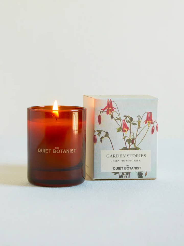 Garden Stories Mini Candle - Sample for wholesale by The Quiet Botanist