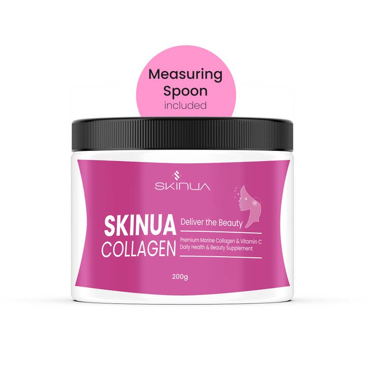 Wonderstripes - Wholesale Powdered Health Drink - Hydrolyzed Fish Collagen Peptides Powder with Vitamin C, by SKINUA - 200 g