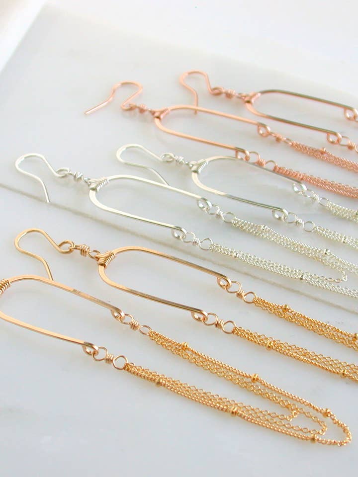 Boucles d'oreilles déesse pour la vente par Linda Trent Jewelry