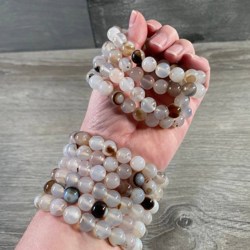 Keystone Crystals - Vente Bracelet de perles - Bracelets en perles de pierres précieuses 10 mm – Bijoux de guérison par les cristaux25