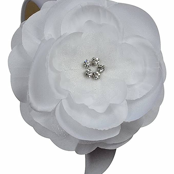 Funny Girl Designs - Wholesale Fashion Headband - Kids - Emma Flower Girls Arch Headband - 11 Colors