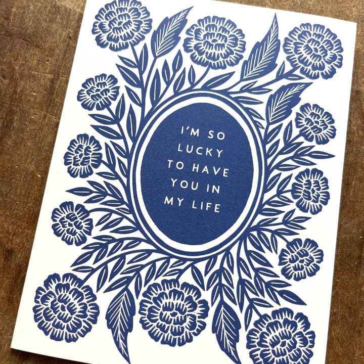 Katharine Watson - Wholesale Love Card - "I'm So Lucky to Have You in My Life," Greeting Card7