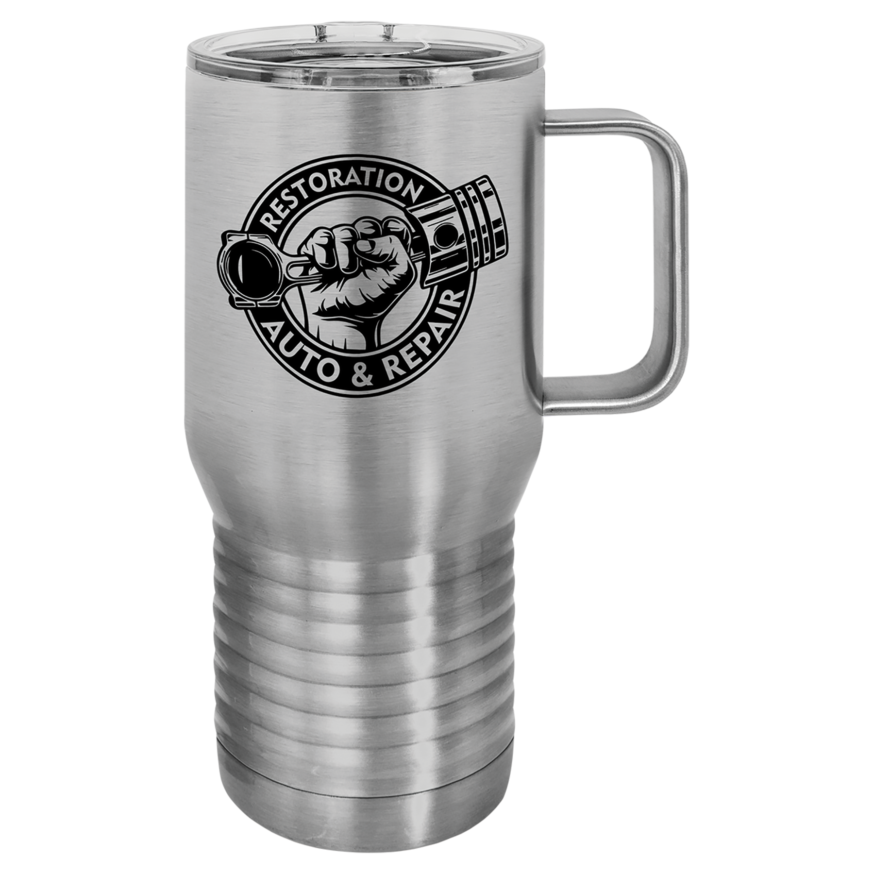 A to Z Imaging and Design – wholesale Insulated mug/tumbler – 20oz Polar Camel Travel Mug – Custom Engraved w/ Handle0