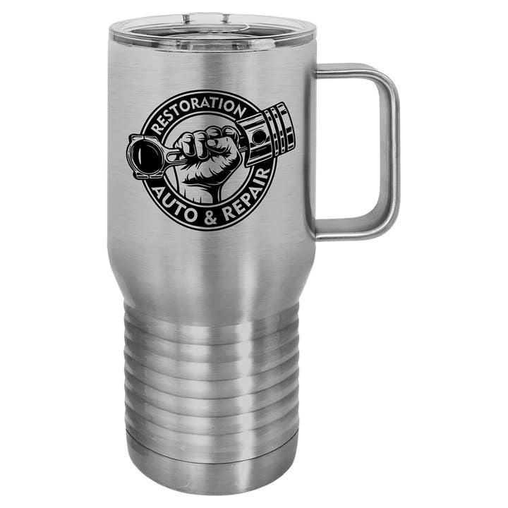 A to Z Imaging and Design - Wholesale Insulated Mug/Tumbler - Custom 20oz Insulated Travel Mug with Slider Lid0