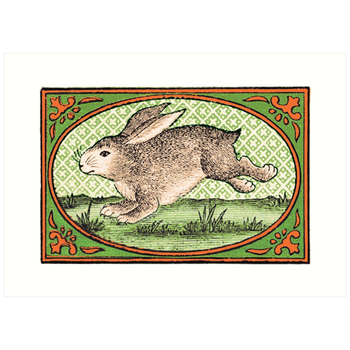 Lucca Paperworks - Vente Carte de vœux classique - Lapin | Carte de vœux vierge1