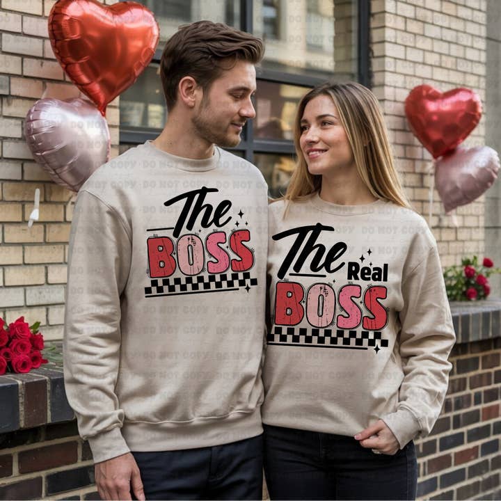 The boss sweatshirt for wholesale by KTD DESIGNS