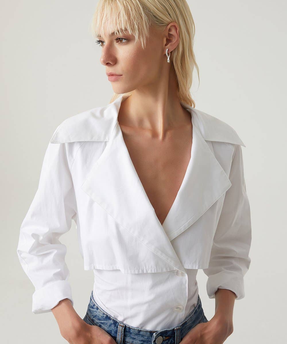 AVENS – wholesale Dangle earrings – Sterling silver oval twist drop earrings with zircon1