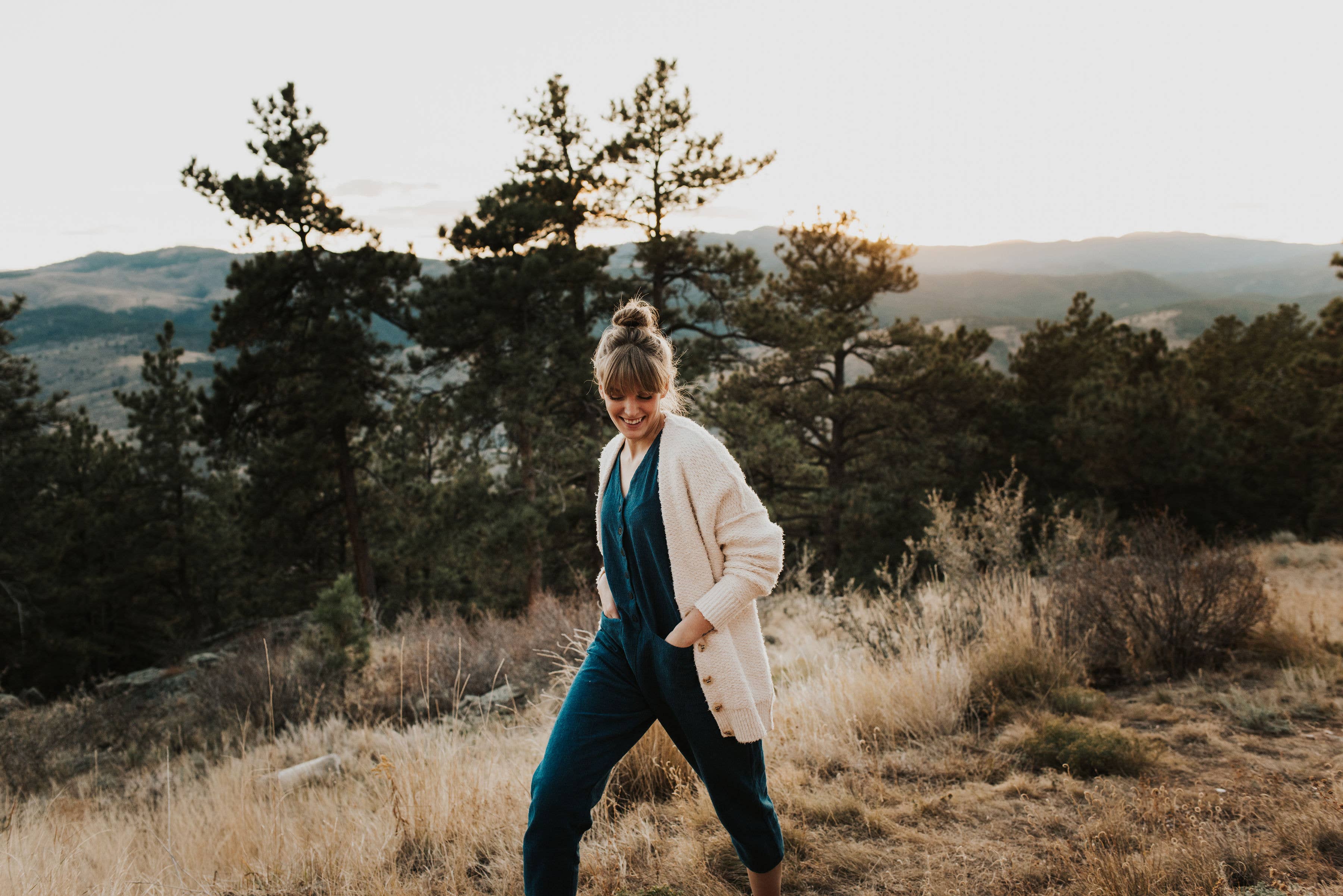 Happy French Gang - Wholesale Jumpsuit - Women's - Indigo Jumpsuit2