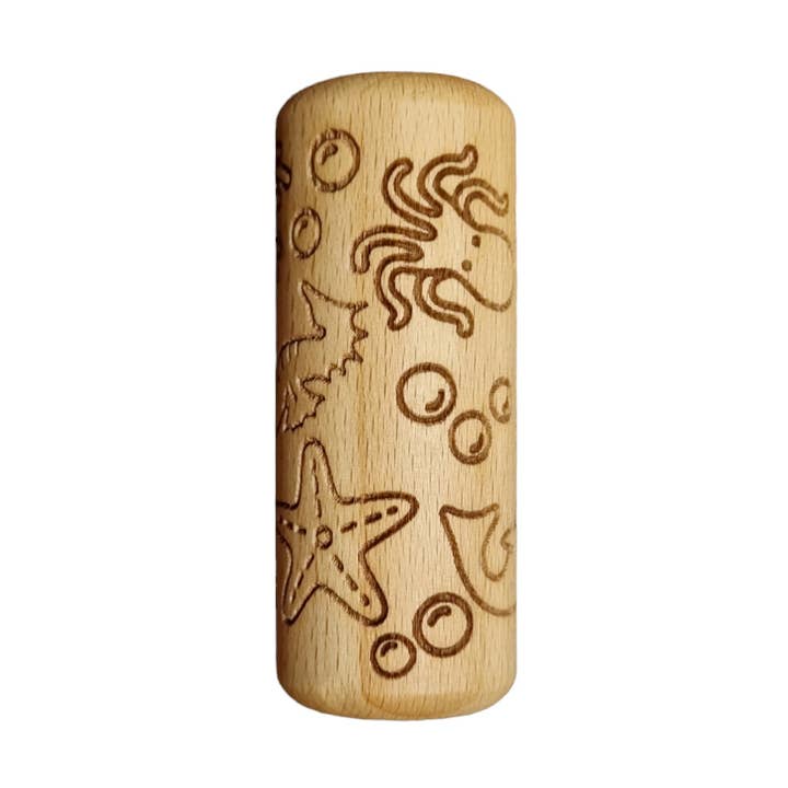 Houten roller zeedieren voor wholesale door Kiddi