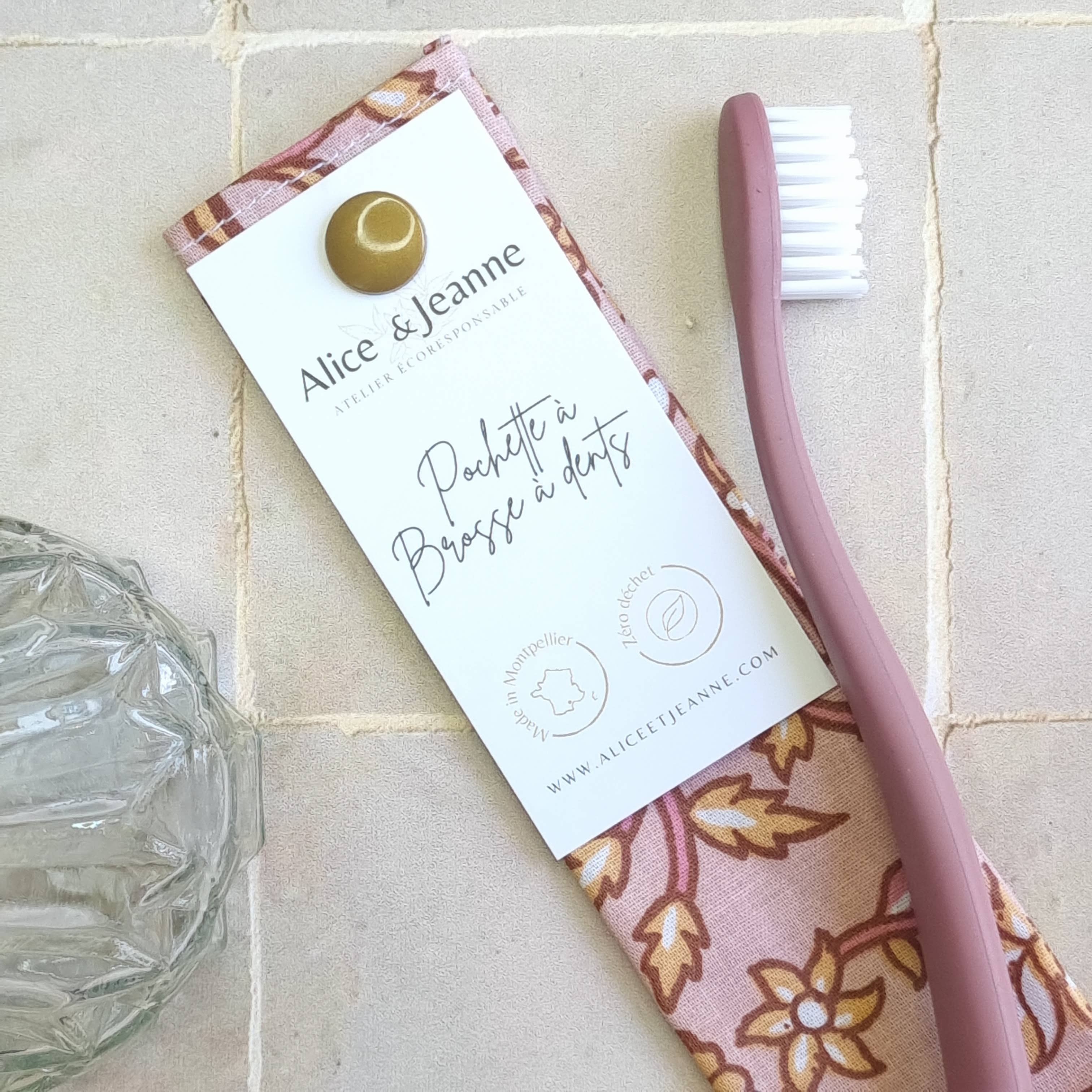 Alice et Jeanne – Suporte de escova de dentes por atacado – Estojo para escova de dentes Gaïa1