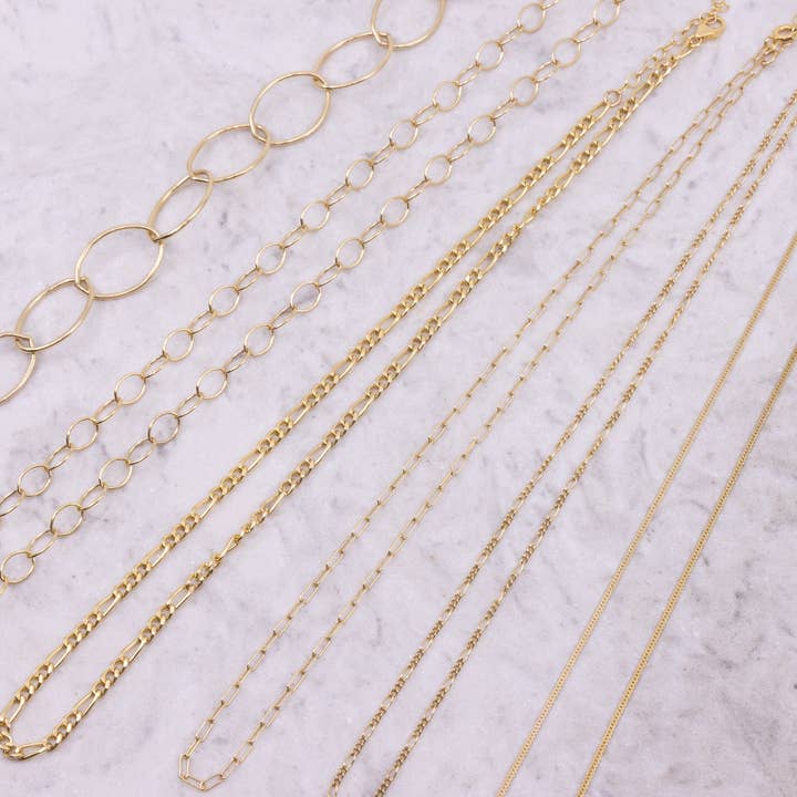 Tumbleweed Shop and Studio LLC - Vente Collier maille et chaîne - Colliers et bracelets en or