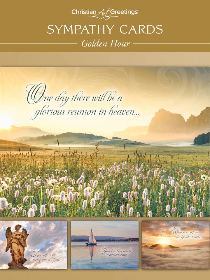 Scatola di Biglietti di Auguri - Condoglianze - Ora Dorata per la vendita all'ingrosso da parte di Warner Press