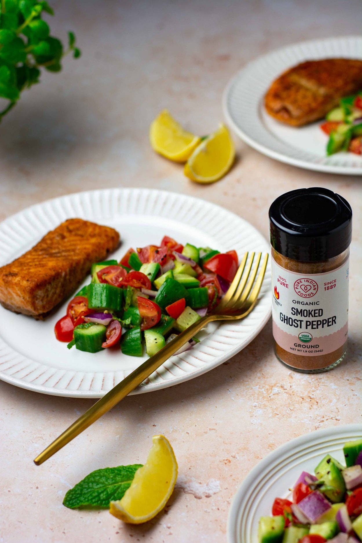 Pure Indian Foods - Wholesale Dried Spice - Ghost Pepper (Smoked Bhut Jolokia), Certified Organic6