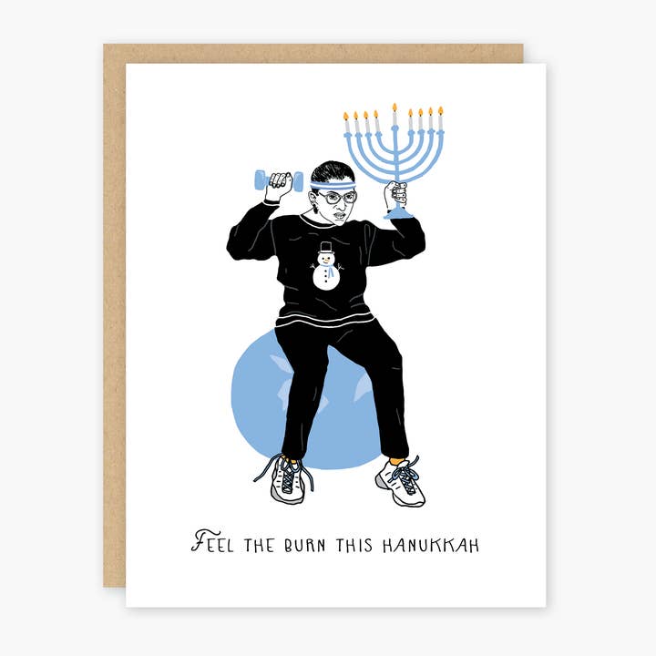 Tarjeta de Hanukkah Ruth Bader Ginsburg para venta al por mayor de Party of One