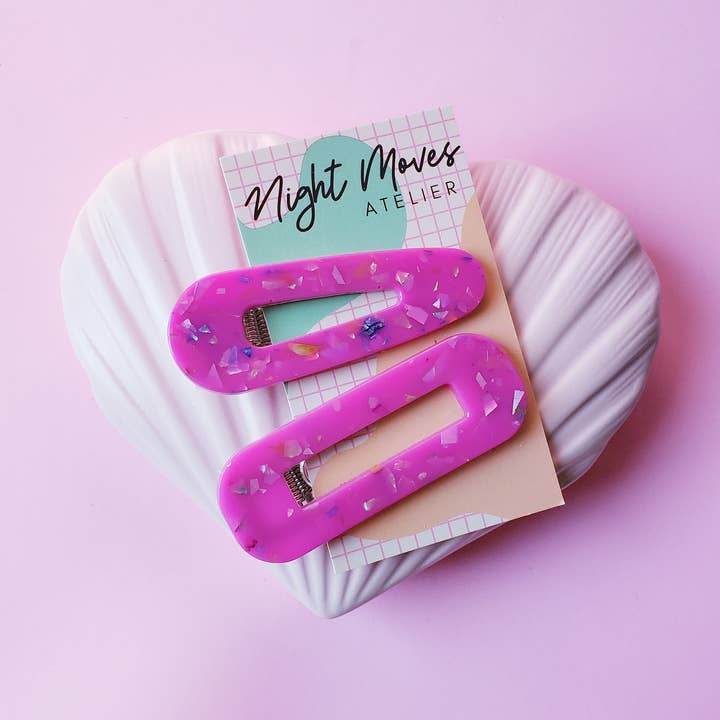 Night Moves Atelier – wholesale Hair clip – Women’s – Resin Hair Clip in 'Lovegood'1