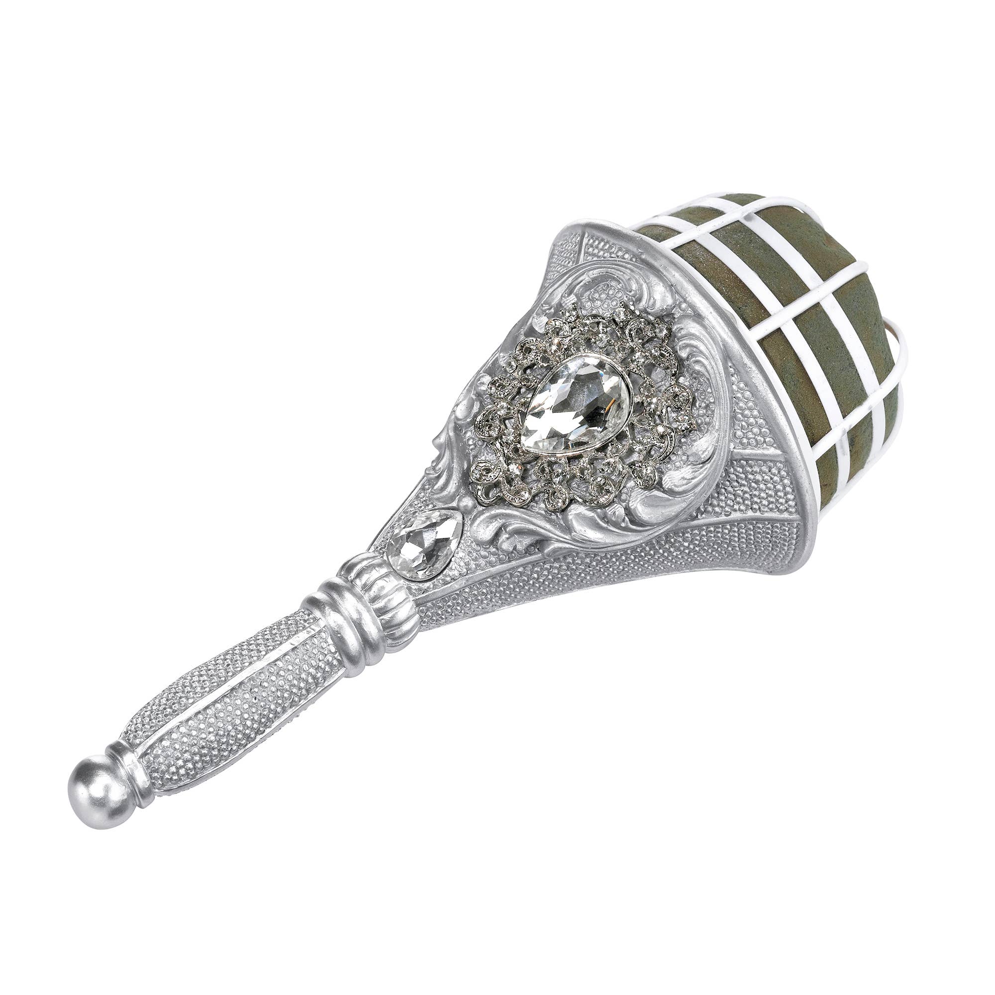 Lillian Rose - Wholesale Artificial Flowers - Lillian Rose Jeweled Silver Wedding Bouquet Holder0