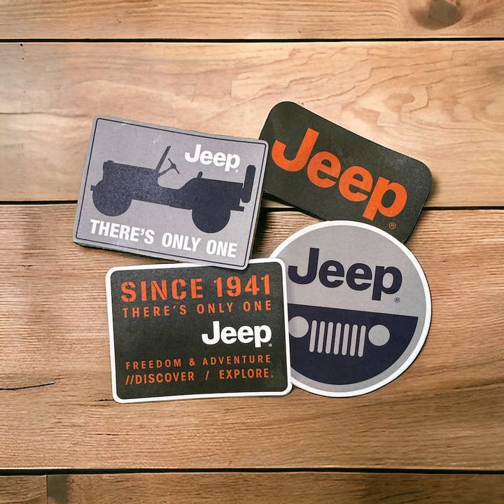 Detroit Shirt Co. - Wholesale Beanie - Uniseks - Hoed - Jeep Flip Knit Stencil - Donkerblauw1