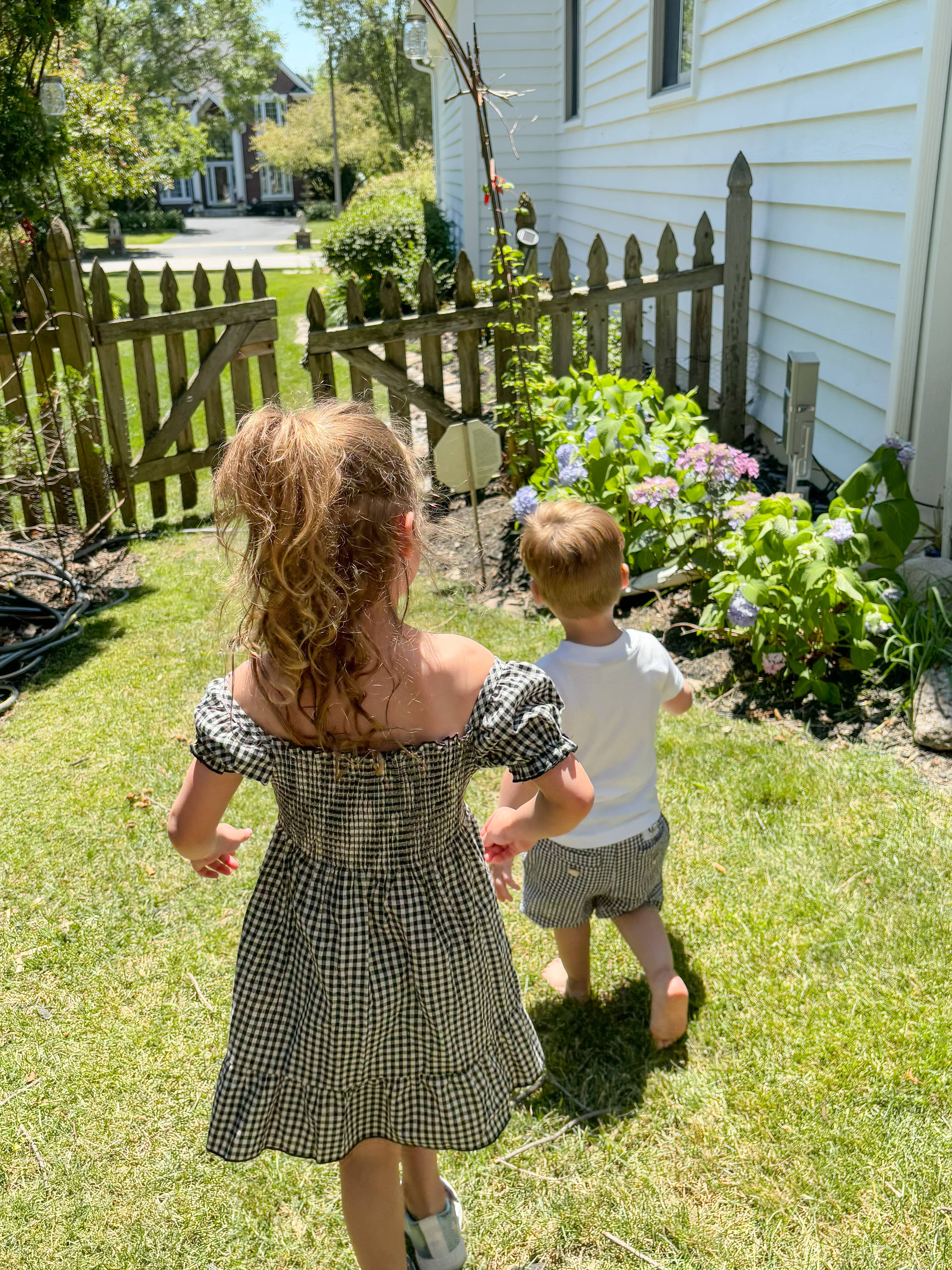 Melt Children's Clothing – Engroshandel Kjole - Børn – Sort Gingham kjole2