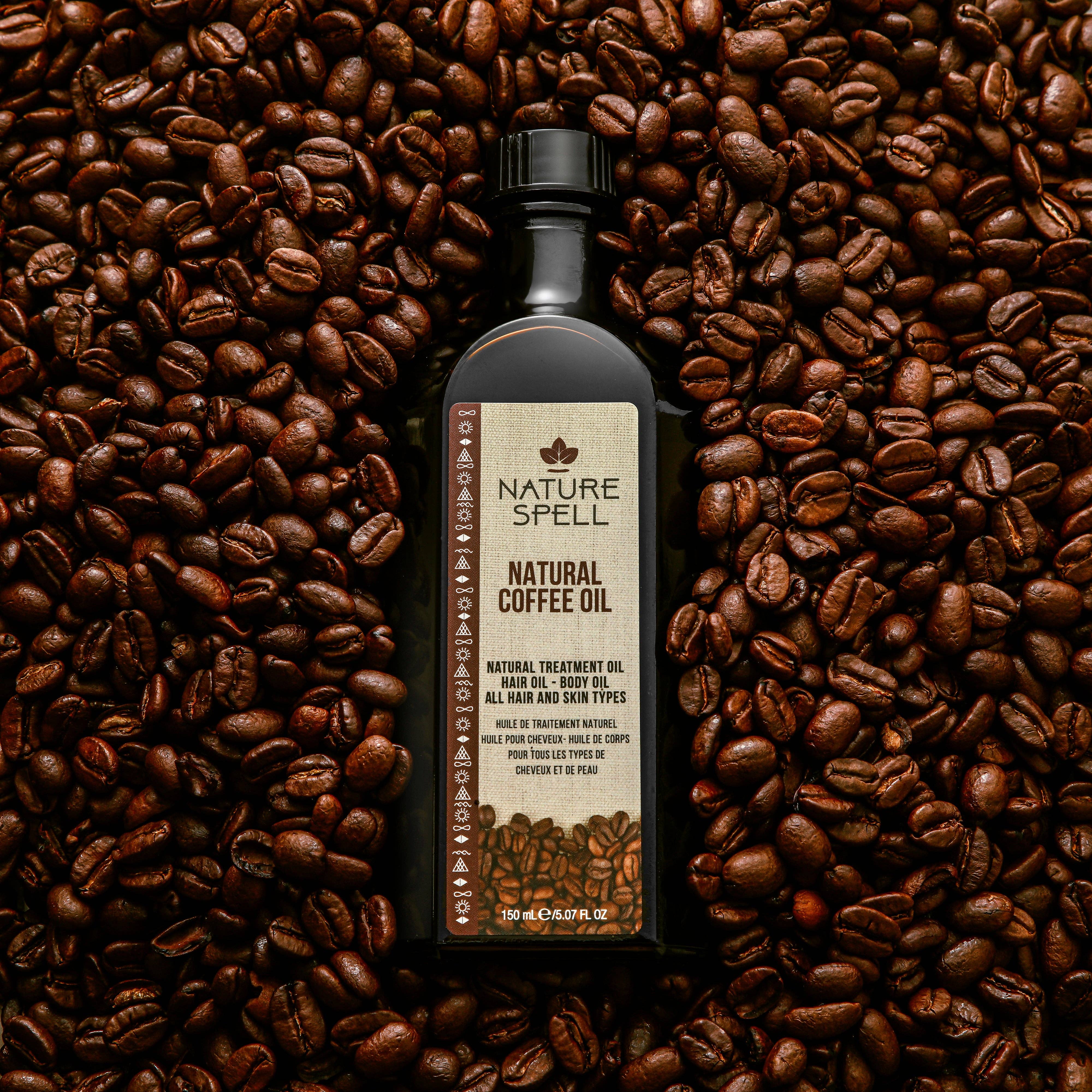 Nature Spell – wholesale Bath/body oil – Nature Spell Coffee Oil For Skin & Hair3