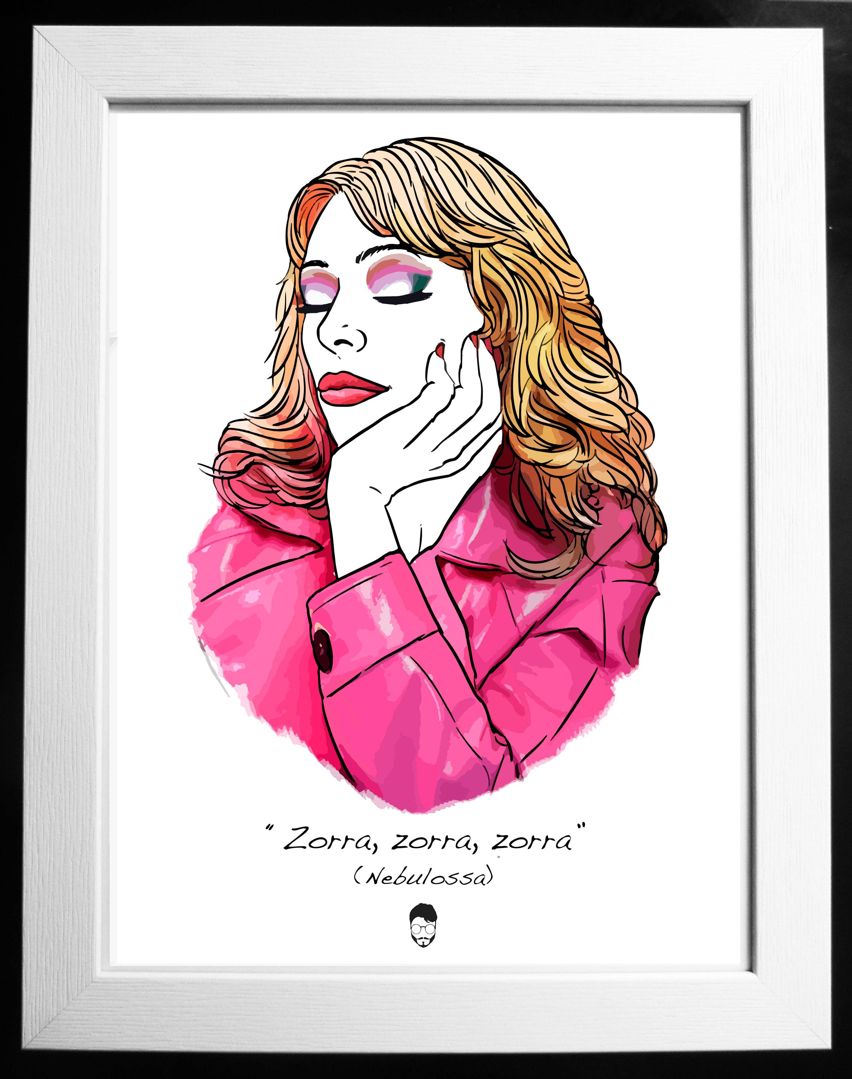 El loco del Pelo Rizo – Engroshandel Kunsttryk – hunræv0