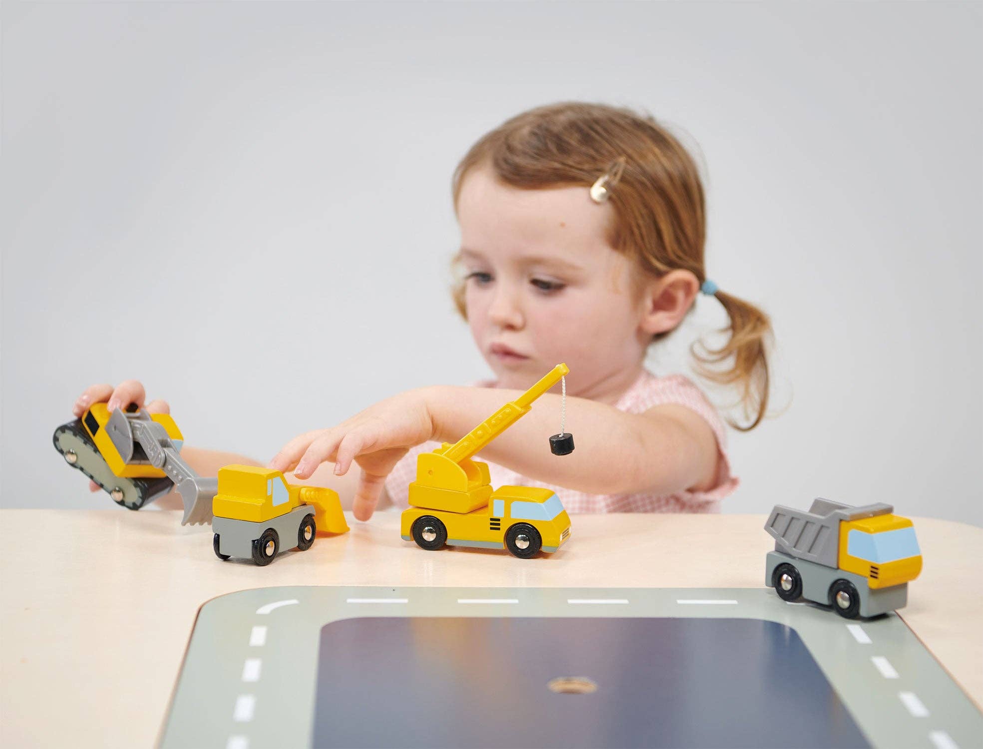 Mentari Toys - Wholesale Toy Car/Truck - Kids - 4-Piece Kids' Construction Vehicle Toy Set2