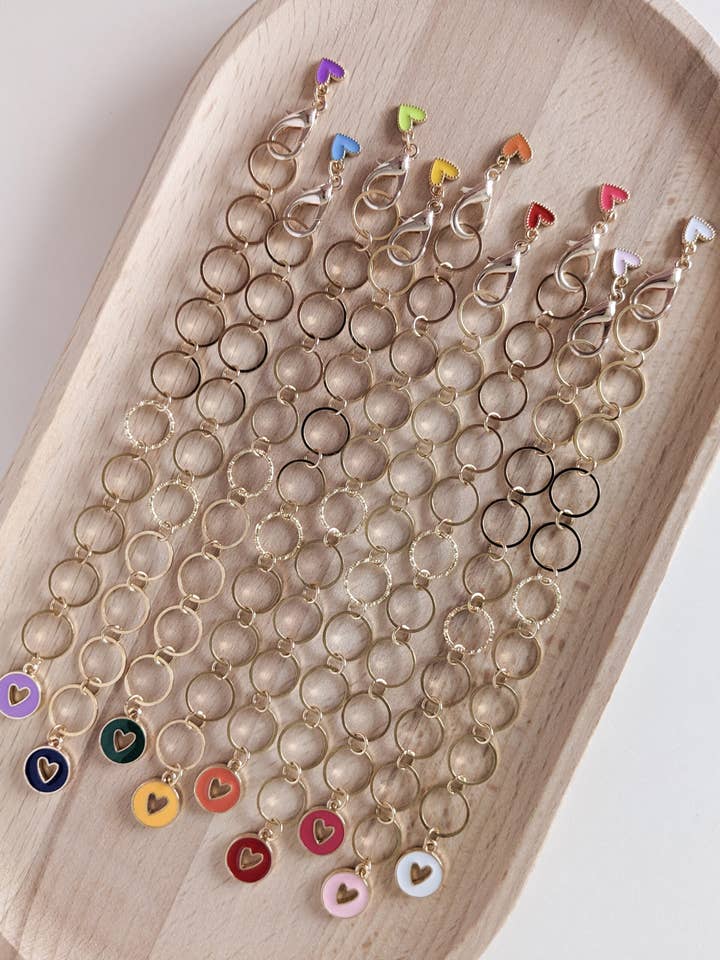 Rækketæller med små hjerter for engroshandel hos Hello Kim - Kim Chui