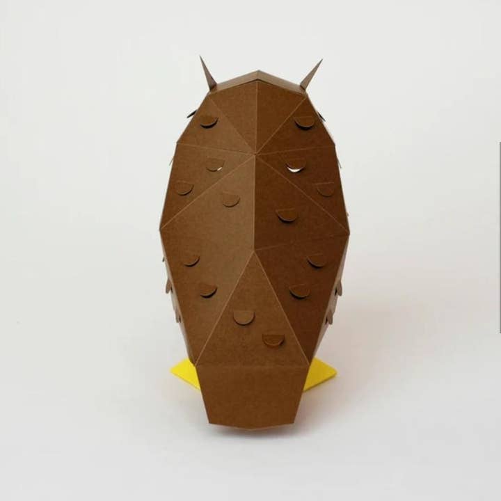 「FUNJI」In Japan - Wholesale DIY craft kit - KAKUKAKU TINY Owl DIY Origami Paper Craft Kit Japan3