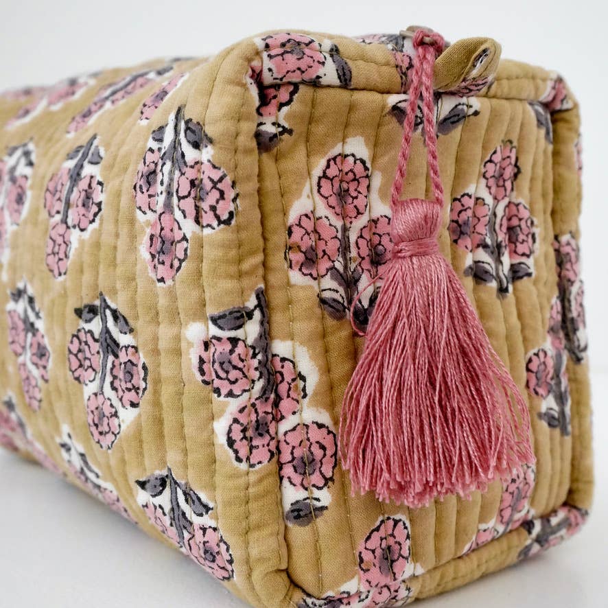 Claire Beaugrand - Wholesale Toiletry Bag - Women's - Printed cotton toiletry bag No. 751