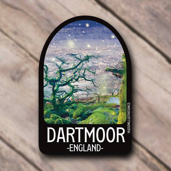 About Town Co - Wholesale Sticker - Dartmoor Devon England Sticker/Magnet/Print/Postcard0