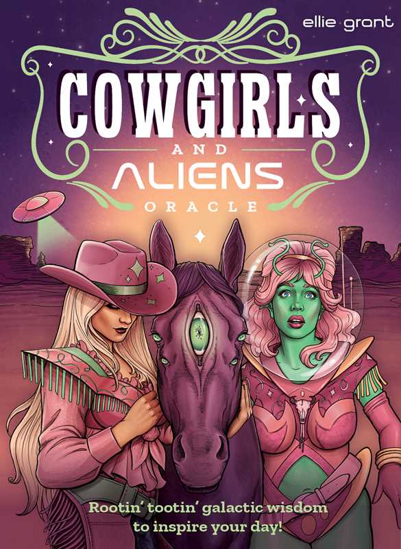 Simon & Schuster - Wholesale Tarot Cards - Cowgirls and Aliens Oracle by Ellie  Grant1