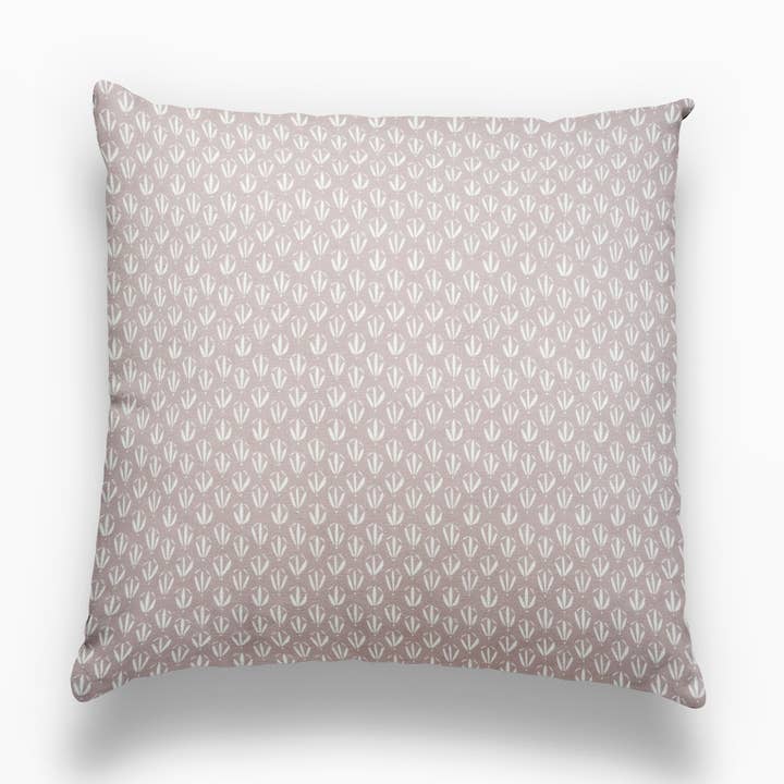 Kiawah Pillow in Rosewood for wholesale by Emily Daws