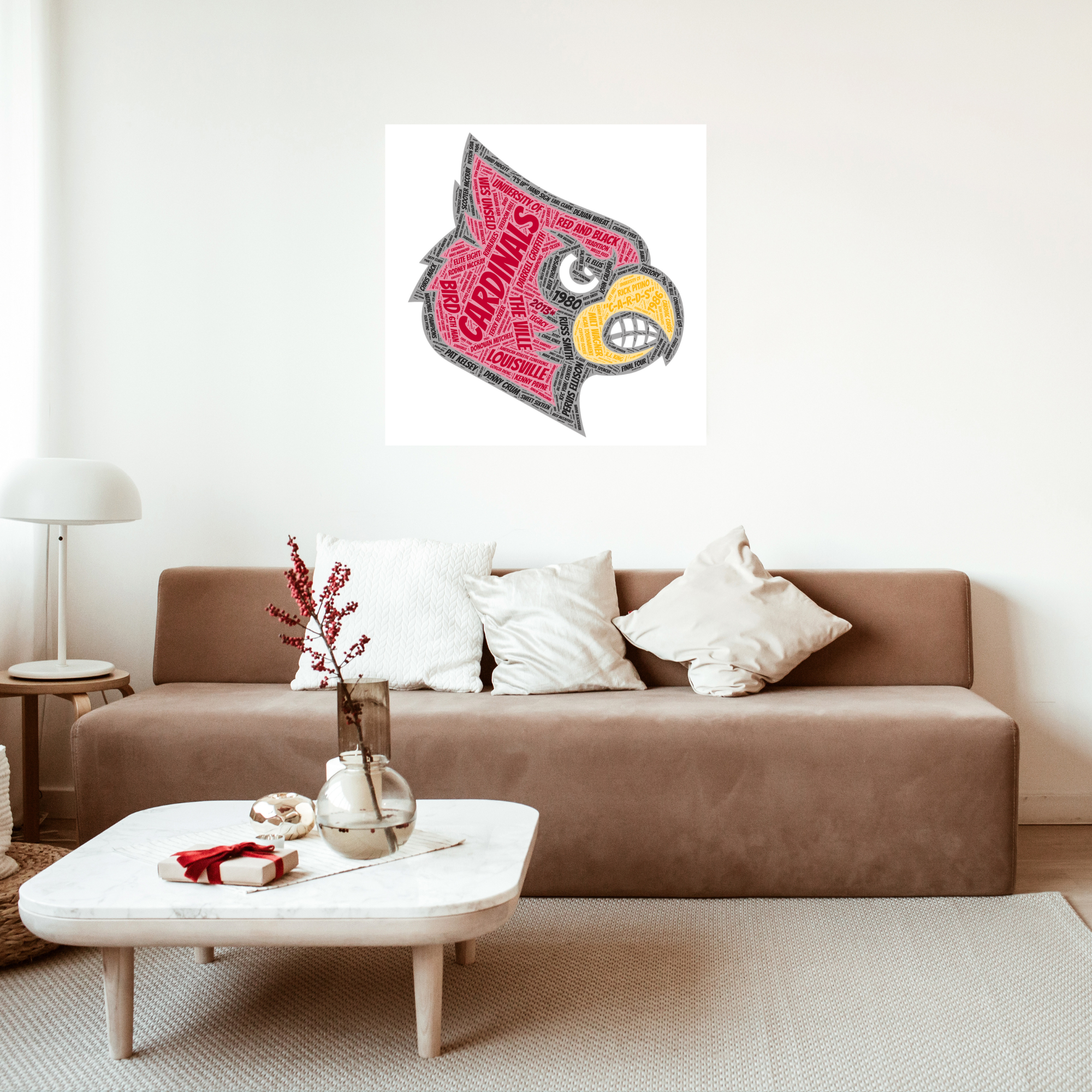 Quotables Geek Custom Designs - Wholesale Poster - Go Cardinals! (Basketball)1