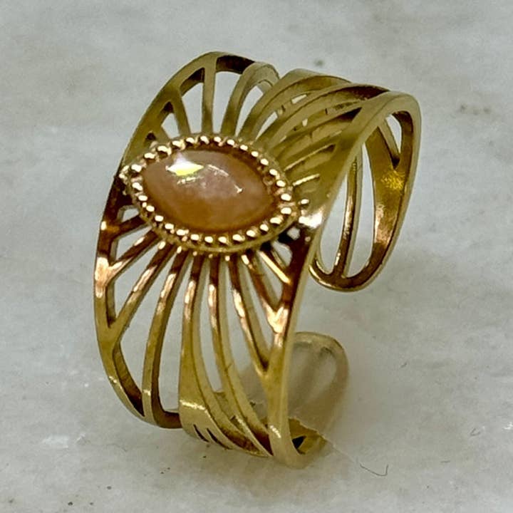 Brigitte Ring for wholesale by Poudre Bijoux