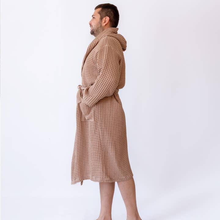 Vivamaison – Engroshandel Morgenkåbe - Unisex – Premium Vaflet Bomuld Badekåbe, Unisex Spa Komfort78