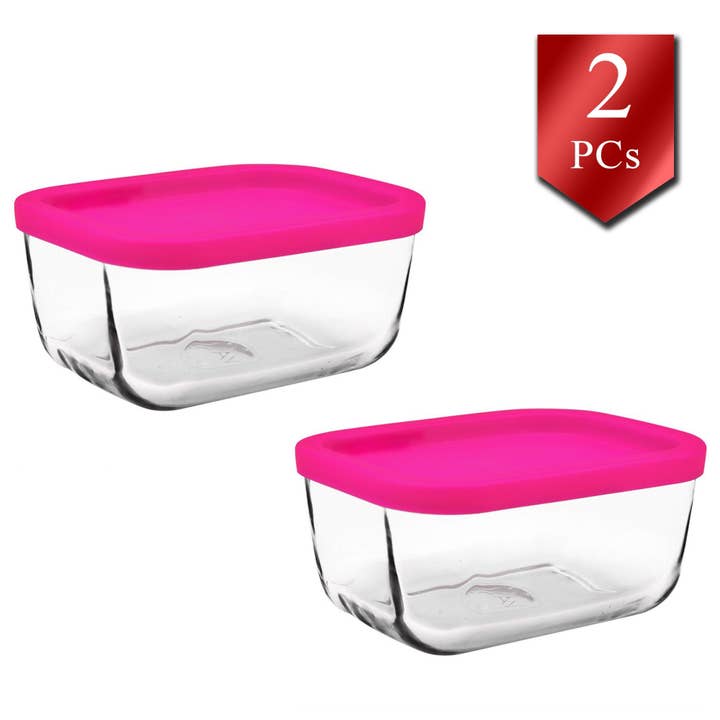 Hakan - Vente Boîtes de conservation - Récipient alimentaire Lav avec couvercle 405 cc (13 3/4 oz)