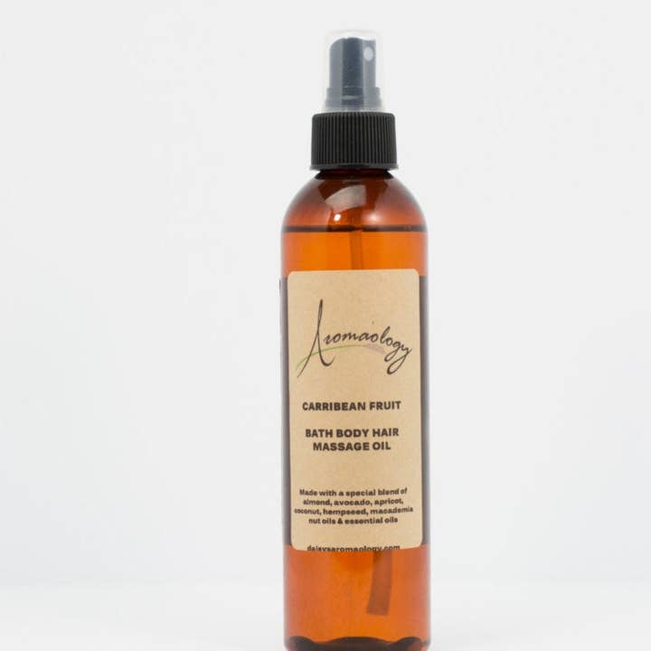 Carribean Fruit Scented Body Oil for wholesale by Aromaology