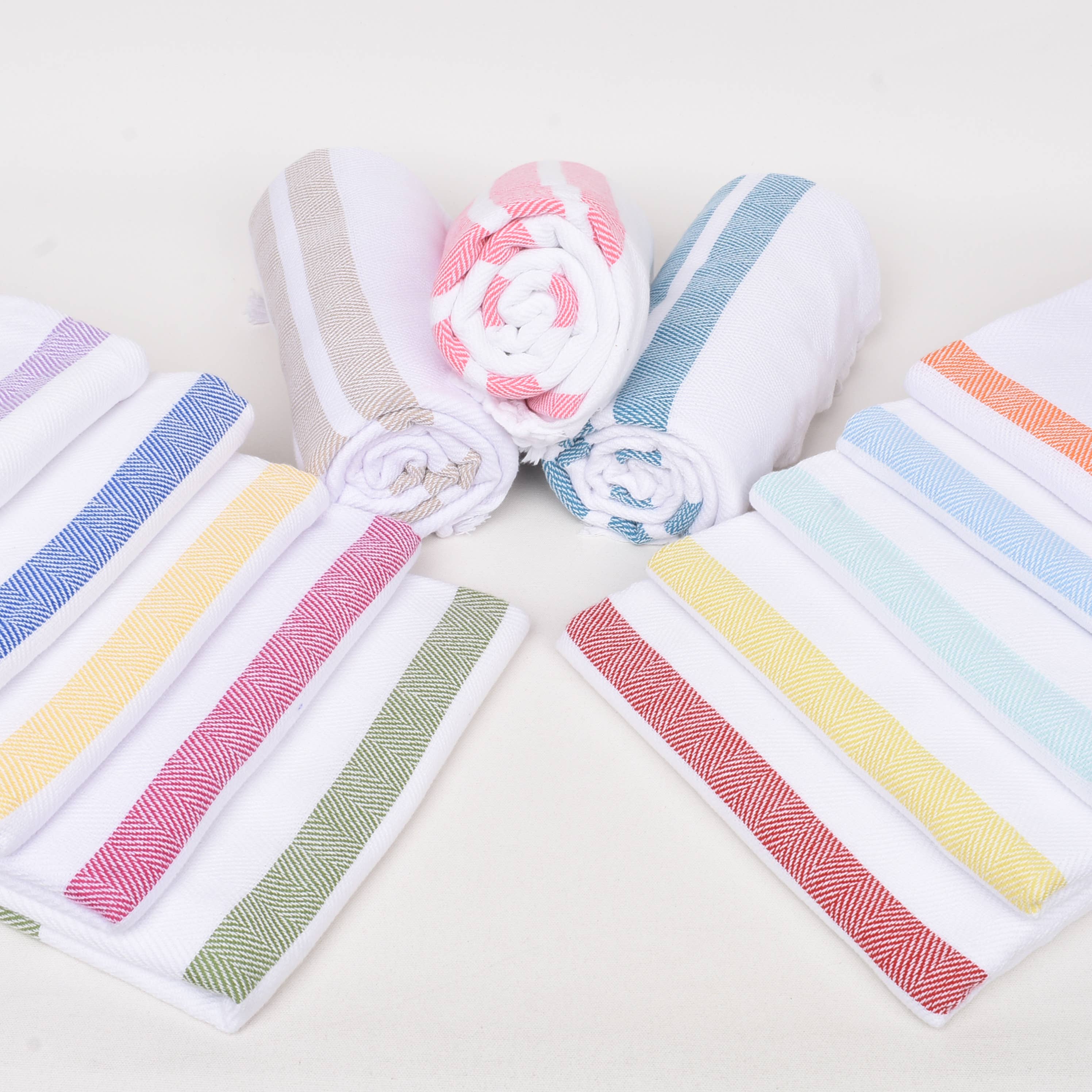 Anatolia Loom - Wholesale Beach Towel - Colorful Striped Turkish Towels – Organic & Lightweight36