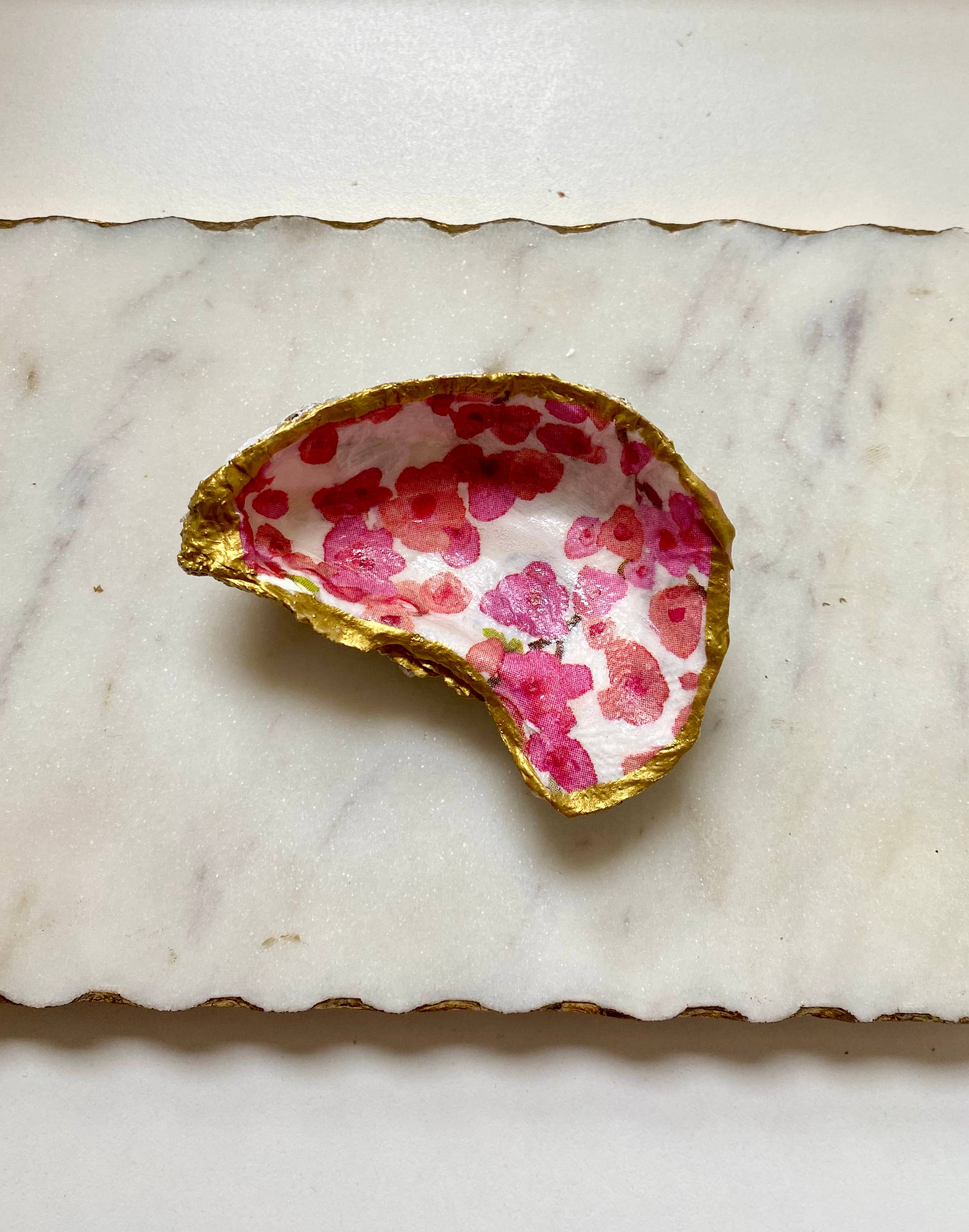 Del Mar Designs DC - Wholesale Jewelry Dish - Cherry Blossom Oyster Shell Jewelry Dish3